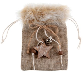 Give away Sack, braun im 2er Set