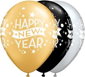 Happy New Year Luftballons