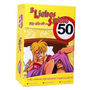 Partyspiel - 3 Liebesspiele fr alle ab 50