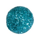 Glitter Glimmer Kugeln, trkis