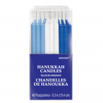 Kuchenkerzen in blau/hellblau/wei�