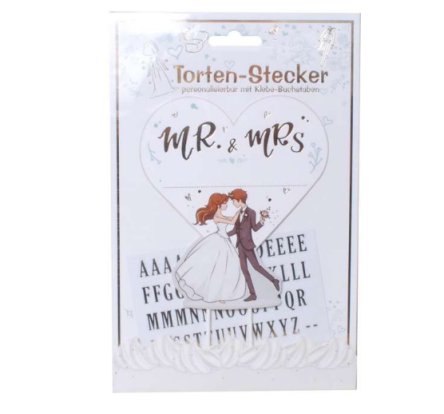 Tortenstecker Tortendeko Hochzeit
