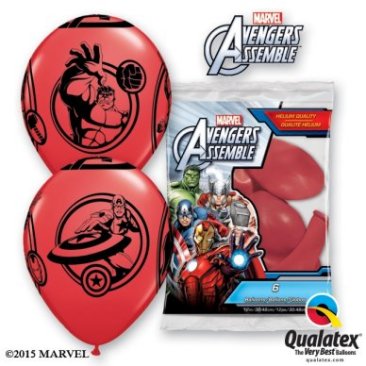 Marvels Avengers Luftballons, 6 Stck