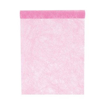 Vlies Tischlufer, 25m - rosa