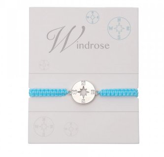 Geknpftes Armband Windrose