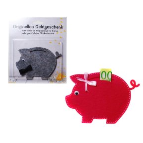 Geldgeschenk Schwein