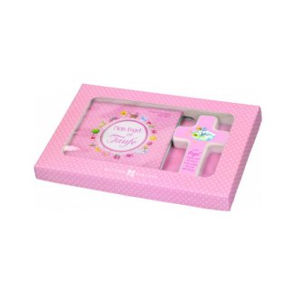 Mein Engel zur Taufe, rosa