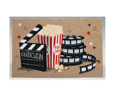 Kino Gutschein - Geldkuvert Karte