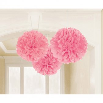 Pompons im 3 er Set, 40 cm