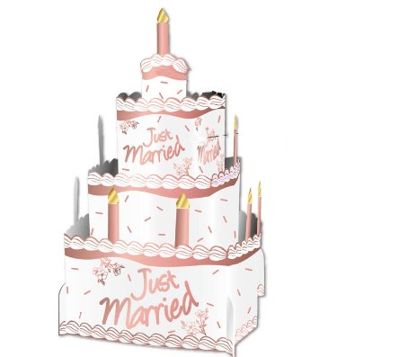 Hochzeit Torte-To-Go Just Married