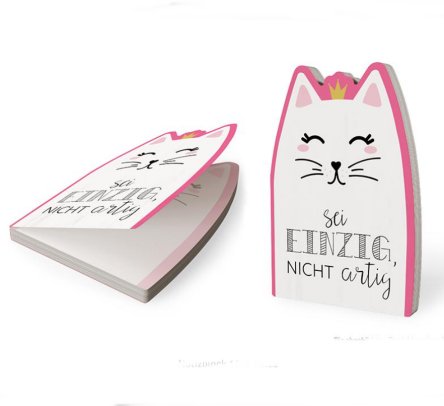 Notizblock Katze, 1 Stck