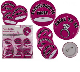Ansteckbuttons Bride to Be