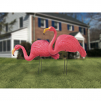 Gartenstecker Flamingo, 2 Stck