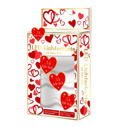 LED Lichterkette Ich liebe Dich