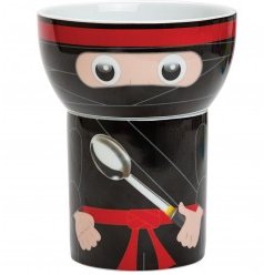 Ninjafrhstck Tasse und Schale