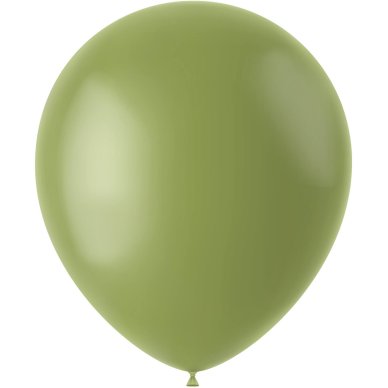Ballons Olive Grn 33cm - 10 Stck