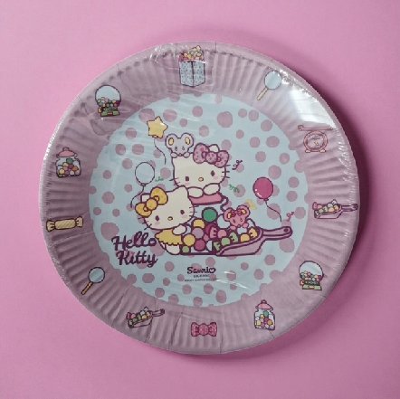 Hello Kitty Partyteller, 6 Stck