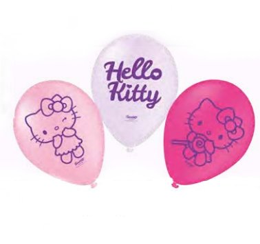 Hello Kitty Luftballons, 5 Stck