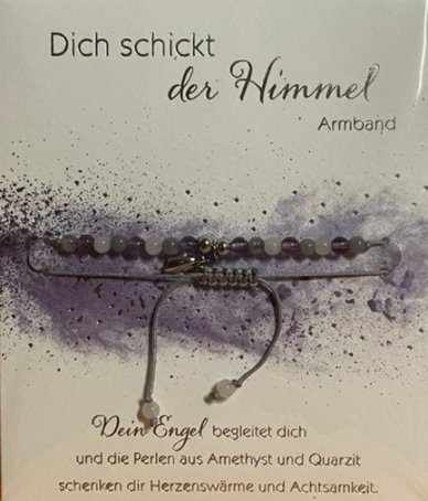 Edelstein Armband - Dich schickt der Himmel