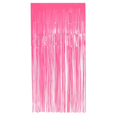 Folienvorhang neonrosa, 2 x 1m