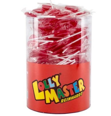 Geburtstag-1x rote Herz Lolly