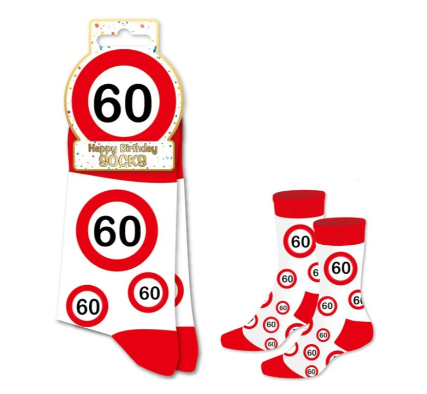 Socken zum 60. Geburtstag (Gr��e 38-42)