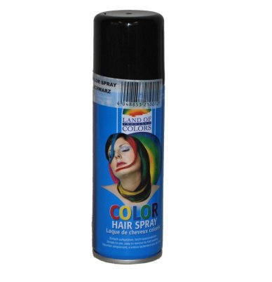 Haarspray, schwarz -  125ml