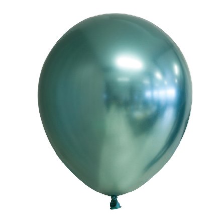 Spiegel Chrome Luftballons, gr�n