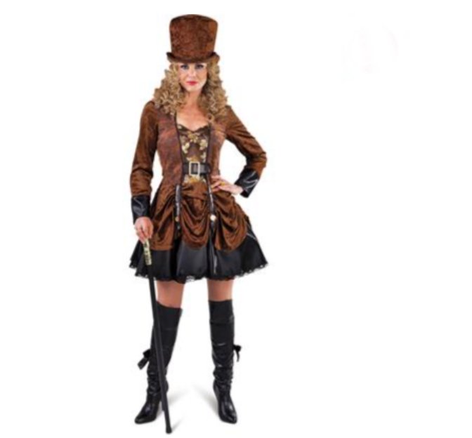 Steampunk Damen Kost�m, XXL