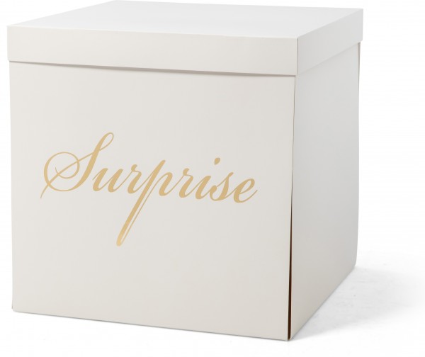 Hochzeit Surprise Box, weiß