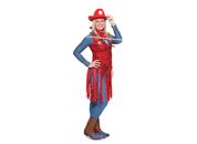 Cowboy Weste Rot S/M
