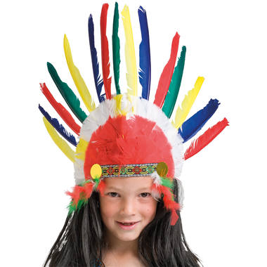 Indianer Kopfschmuck fr Kinder