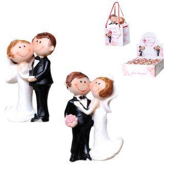 Mini-Comic-Brautpaar in Tüte