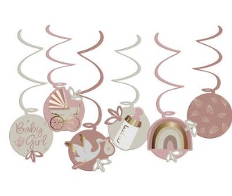 Dekogirlanden Set Baby Girl Mdchen