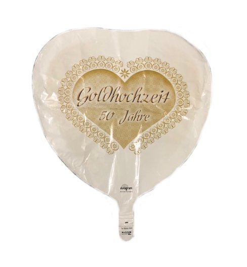 Goldhochzeit Ballon