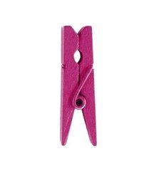 Farbige Natur Wscheklammer, pink