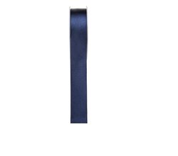 	Doppelsatinband, dunkelblau - 3mm