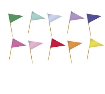Party bunte Picker, 10 Stck