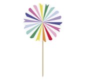 Party bunte Schirmchen, 10 Stck