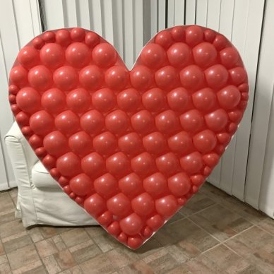 Mosaik Rahmen Herz fr Luftballons