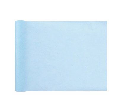 Tischlufer Vlies, himmelblau, 60 cm
