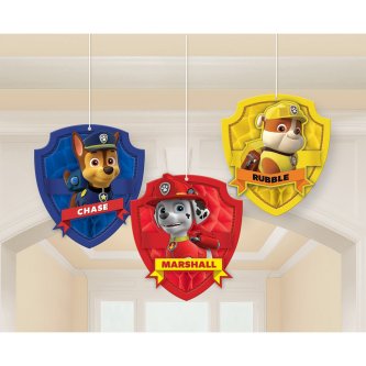 Paw Patrol Dekohnger, 3 Stck