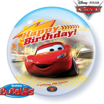 Cars Happy Birthday Ballon 56cm