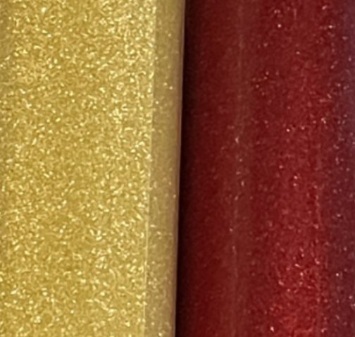 Glitter Geschenkpapier, gold, 1 Rolle