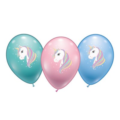 Einhorn Luftballons, 15 Stck