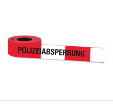 Absperrung Polizei