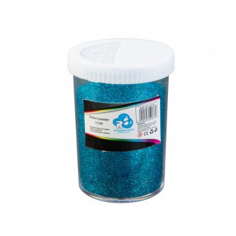 Glimmer Holographie, blau
