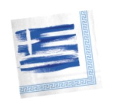 Servietten Griechenland, 20 Stck