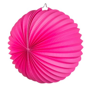 Ballonlaterne Papier Pink