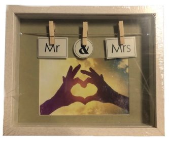 Bilderrahmen Wscheleine, Mr. & Mrs.